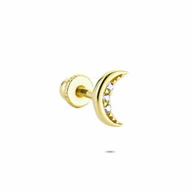 Glorria Ay Helix 14 Ayar Altın Piercing