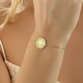 Glorria Boğa Burcu 925 Ayar Gümüş Bileklik