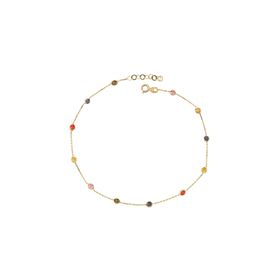 Glorria CM0342 Altın Taşlı Halhal