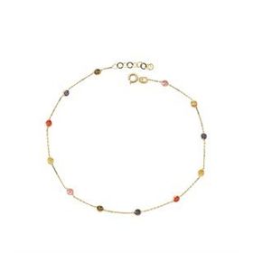 Glorria CM0342 Altın Taşlı Halhal