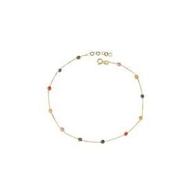 Glorria CM0342 Altın Taşlı Halhal