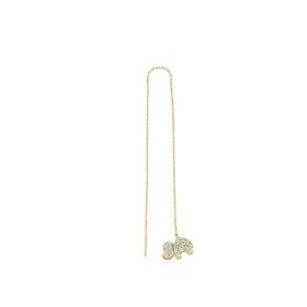 Glorria CM0348 Altın Sallantı Fil Küpe