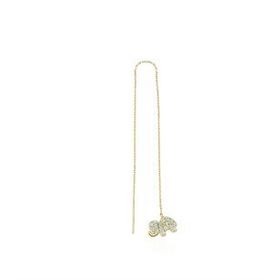 Glorria CM0348 Altın Sallantı Fil Küpe