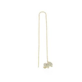Glorria CM0348 Altın Sallantı Fil Küpe