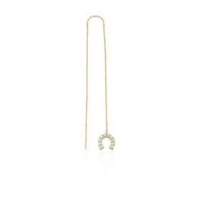 Glorria CM0352 Altın Sallantı Nal Küpe