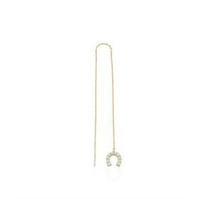 Glorria CM0352 Altın Sallantı Nal Küpe