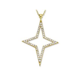 Glorria CM0396 Altın Kutup Yıldızı Kolye
