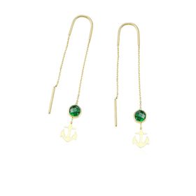 Glorria CM0425 Altın Çapa Küpe