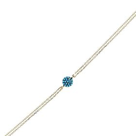 Glorria CM0647 Firuze Taşlı Kadın Altın Bileklik
