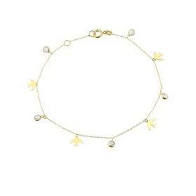 Glorria CN0047 Anka Kuşu Altın Bileklik