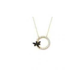 Glorria CN0392 Altın Yusufçuk Kolye