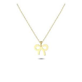 Glorria CN0413 Altın Fiyonk Kolye