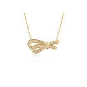 Glorria CN0413 Altın Fiyonk Kolye