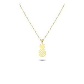Glorria CN0431 Altın Ananas Kolye