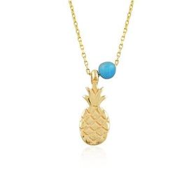 Glorria CN0431 Altın Ananas Kolye