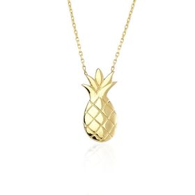 Glorria CN0431 Altın Ananas Kolye