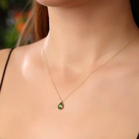 Glorria CN0438 Altın Damla Kolye
