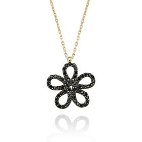 Glorria CN0445 Altın Çiçek Kolye
