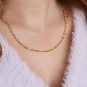 Glorria Doç Zincir 925 Ayar Gümüş Kolye