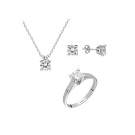 Glorria DT0213S Gümüş Tektaş Set