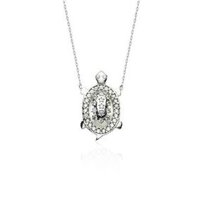 Glorria DT0249 Gümüş Kaplumbağa Kolye