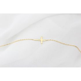 Glorria DT0403 Gümüş İpli Harf Bileklik