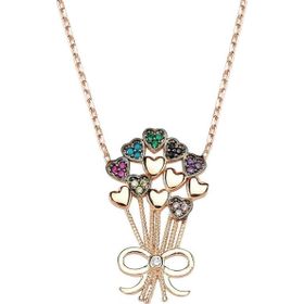 Glorria DT0421 Gümüş Fiyonk Kolye