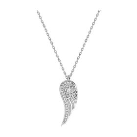 Glorria DT0498 Kanat Gümüş Kadın Kolye
