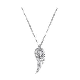 Glorria DT0498 Kanat Gümüş Kadın Kolye