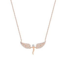 Glorria DT0498 Kanat Gümüş Kadın Kolye
