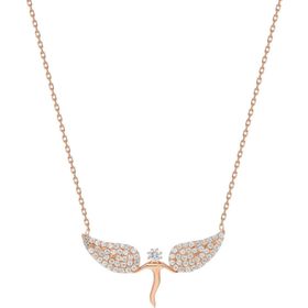 Glorria DT0498 Kanat Gümüş Kadın Kolye