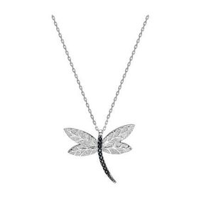 Glorria DT0499 Yusufçuk Gümüş Kadın Kolye