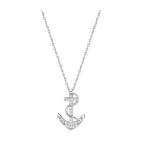 Glorria DT0501 Çapa Gümüş Kadın Kolye