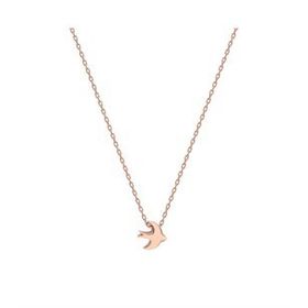 Glorria DT0520 Anka Kuşu Gümüş Kadın Kolye