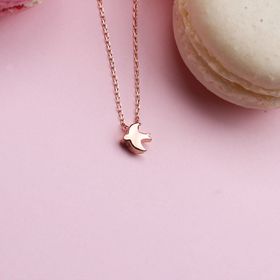 Glorria DT0521 Anka Kuşu Gümüş Kolye