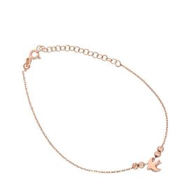 Glorria DT0534 Gümüş Anka Kuşu Halhal