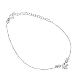 Glorria DT0534 Gümüş Anka Kuşu Halhal