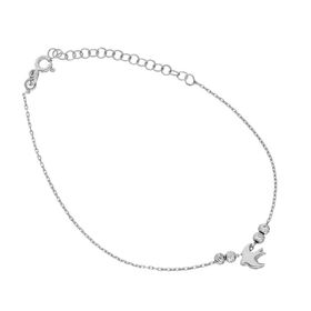 Glorria DT0534 Gümüş Anka Kuşu Halhal