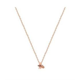 Glorria DT0551 Kelebek Gümüş Kadın Kolye