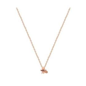 Glorria DT0551 Kelebek Gümüş Kadın Kolye
