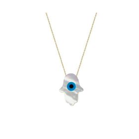 Glorria DU0086 Altın Opal Fatmanın Eli Kadın Kolye