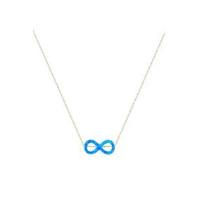 Glorria DU0096 Altın Opal Sonsuzluk Kolye