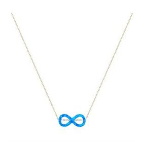 Glorria DU0096 Altın Opal Sonsuzluk Kolye