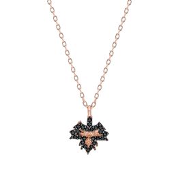 Glorria EG0347 Yaprak Gümüş Kolye