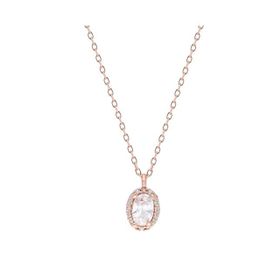 Glorria EG0361 Oval Anturaj Gümüş Kolye