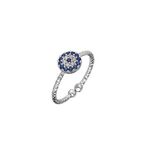 Glorria EG0364 Kadın Nazar Gümüş Yüzük