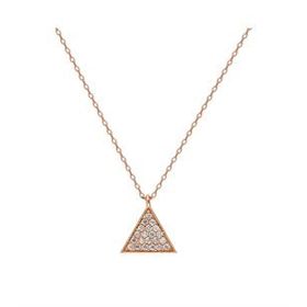 Glorria EG0432 Üçgen Gümüş Kolye