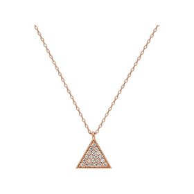 Glorria EG0441 Üçgen Gümüş Kolye