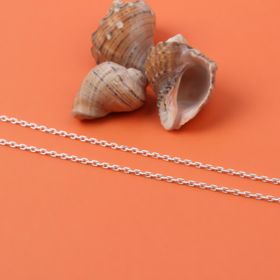Glorria ES0037 Zincir Gümüş Kadın Kolye