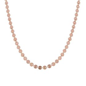 Glorria ES0058 65 cm Pullu Zincir Gümüş Kadın Kolye